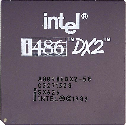Intel 486DX to the 486DX4/100: 1989 to March 1994