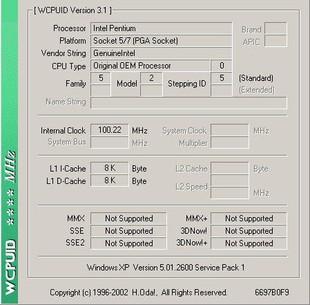 Intel Pentium 75 to 200: March 1994 to June 1996